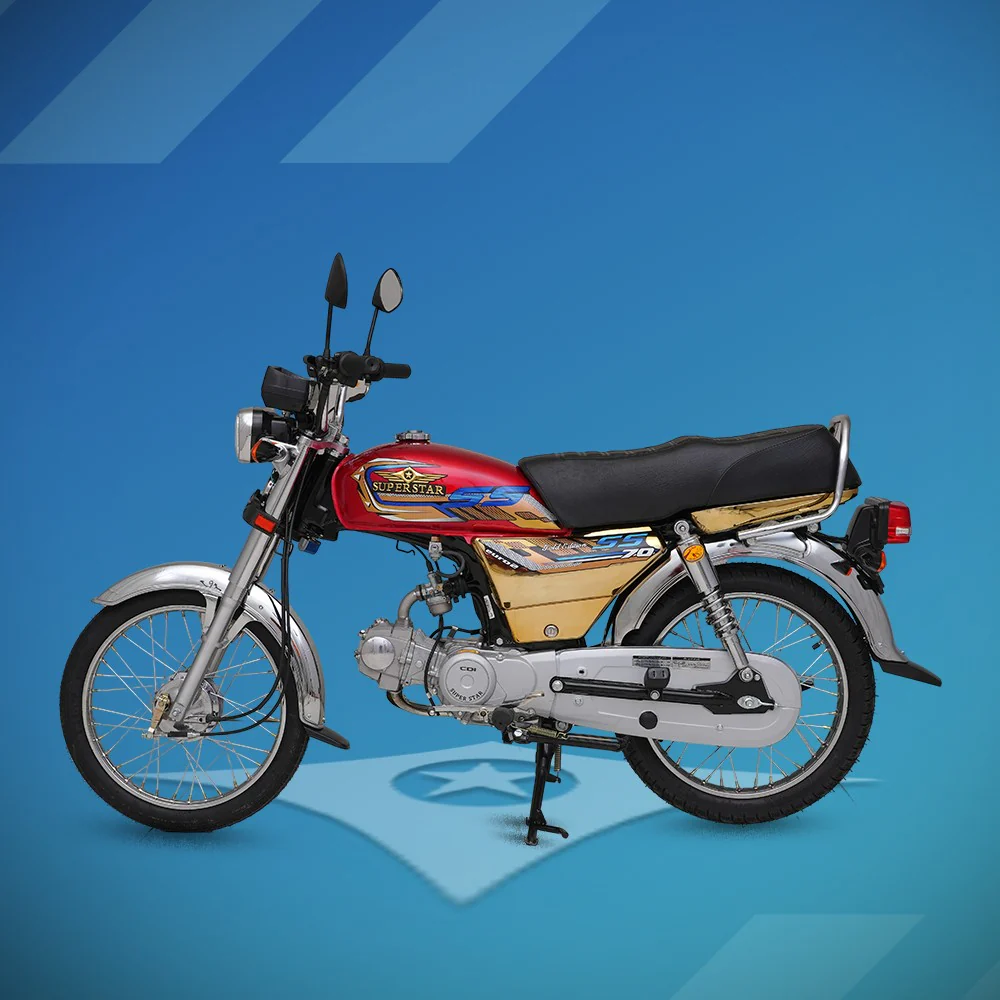 Super Star 70cc | 4 Gears | Golden Chrome– 2026 Model - Image 7