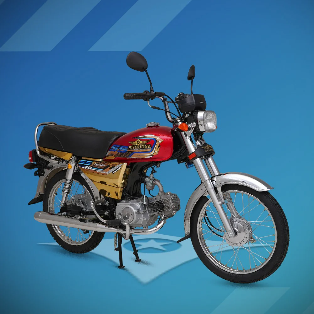 Super Star 70cc | 4 Gears | Golden Chrome– 2026 Model - Image 8